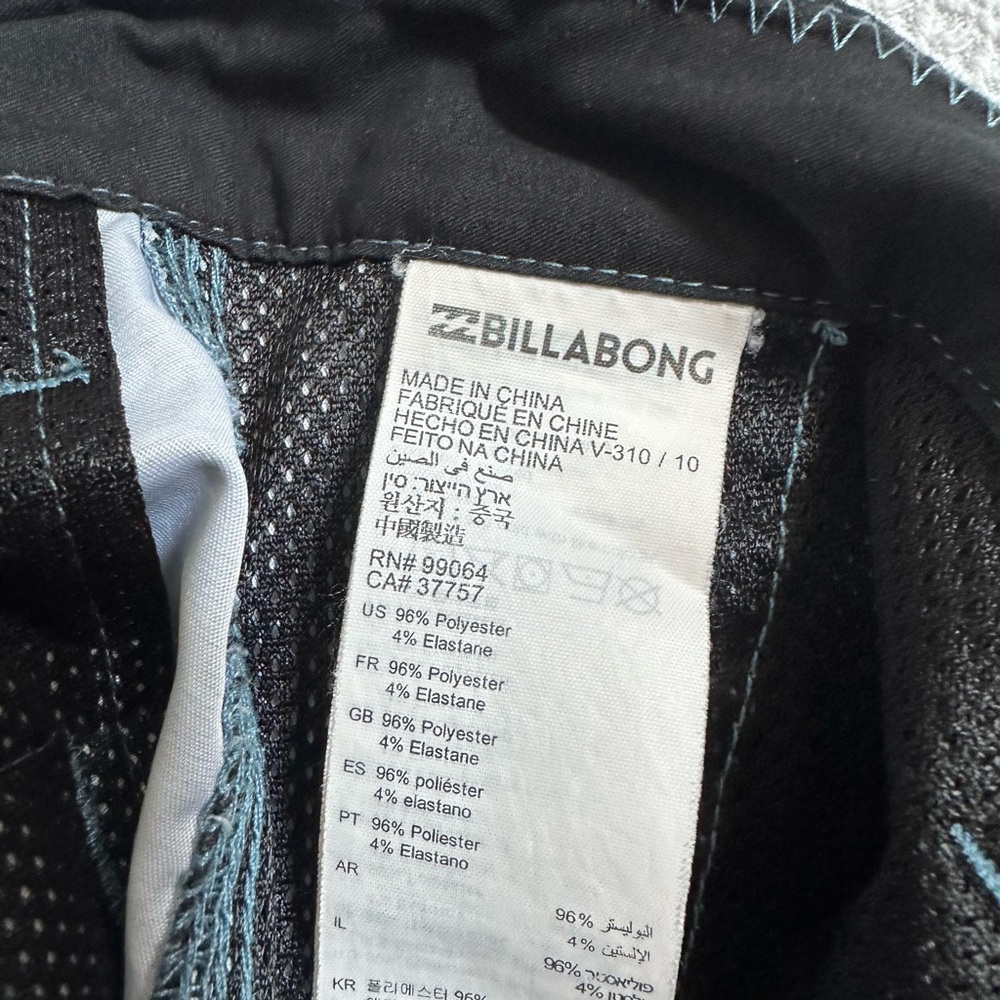 EUC Men's BILLABONG Submersibles Shorts Size 31 Waist Small - Picture 5 of 5